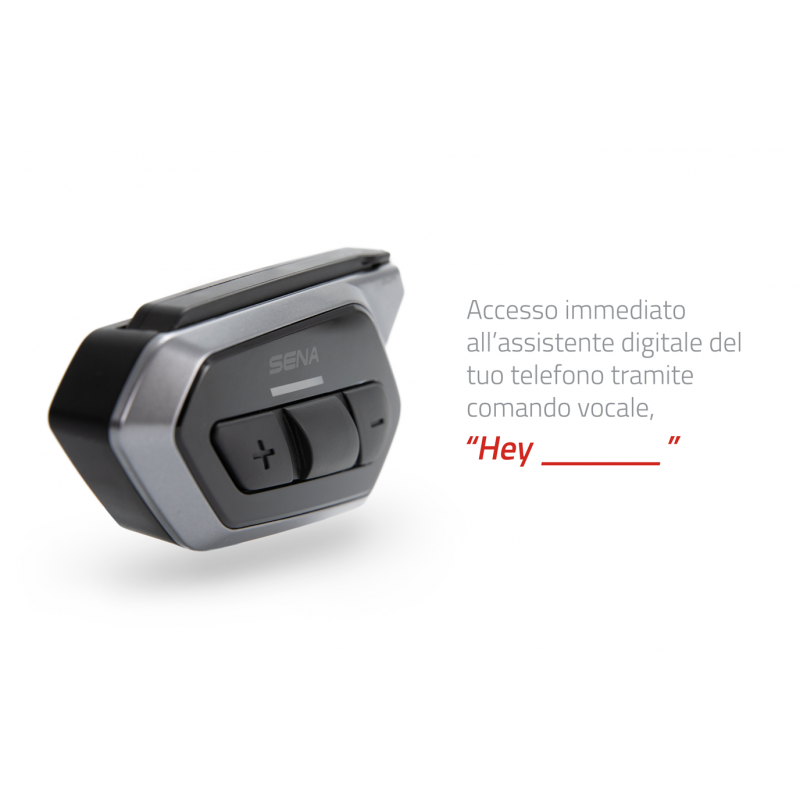 50R-01D INTERFONO DOPPIO BLUETOOTH 5 SENA 50R COMANDI VOCALI 8 LINGUE + MESH 2.0  SENA