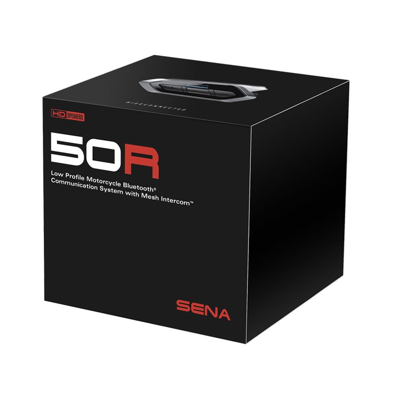50R-01D INTERFONO DOPPIO BLUETOOTH 5 SENA 50R COMANDI VOCALI 8 LINGUE + MESH 2.0  SENA