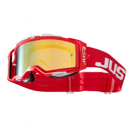 8050038569941 JUST1 NERVE MASCHERA MX ENDURO ABSOLUTE RED/WHITE  JUST 1