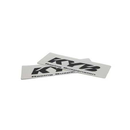 170010000102 170010000102 sticker set ff KYB Racing Suspension BLACK PRD  KAYABA
