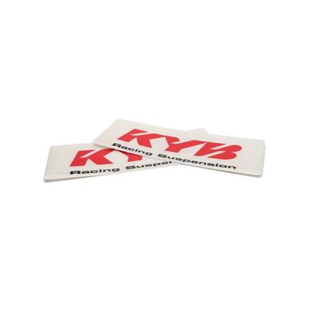 170010000202 170010000202 sticker set ff KYB Racing Suspension RED PRD  KAYABA