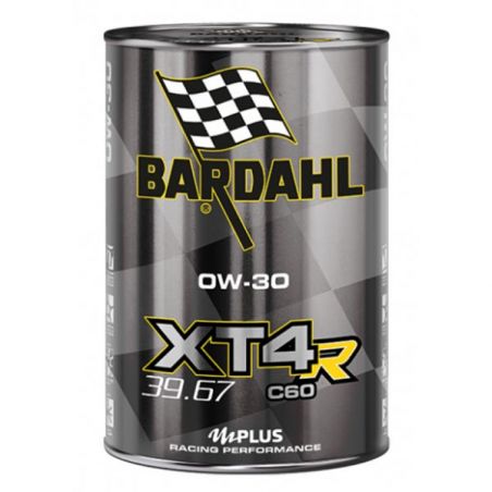 058047B BARDAHL OLIO MOTORE 4T XT4-R C60 RACING 0W-30 (Cartone 12x1L) 