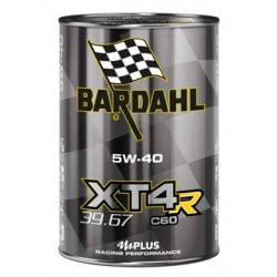 058048B BARDAHL OLIO MOTORE 4T XT4-R C60 RACING 5W-40 (Cartone 12x1L) 