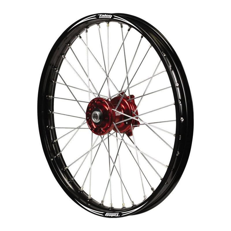 RUOTA ANTERIORE TALON EVO BETA RR 2T 4T 13-22 ROSSO/NERO 1.60 x 21"