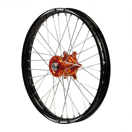 TE914D RUOTA ANTERIORE TALON EVO KTM SX 125-250 SX-F 250-350-450 16-19 ARANCIONE/NERO 1.60 x 21" 