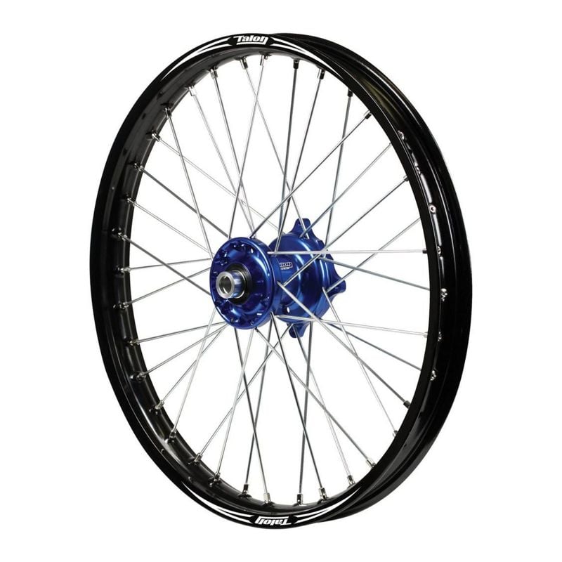 TE784D RUOTA ANTERIORE TALON EVO YAMAHA YZ 125/250 08-19 BLU/NERO 1.60 x 21" 