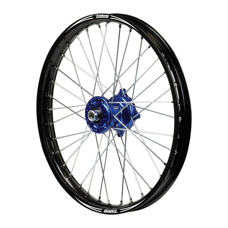 TE784D RUOTA ANTERIORE TALON EVO YAMAHA YZ 125/250 08-19 BLU/NERO 1.60 x 21"  TALON