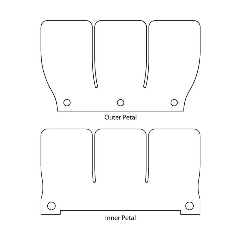 MT2P127-1 V-Force 2 - lamelle di ricambio HONDA CR 250 R 250 2002-2002