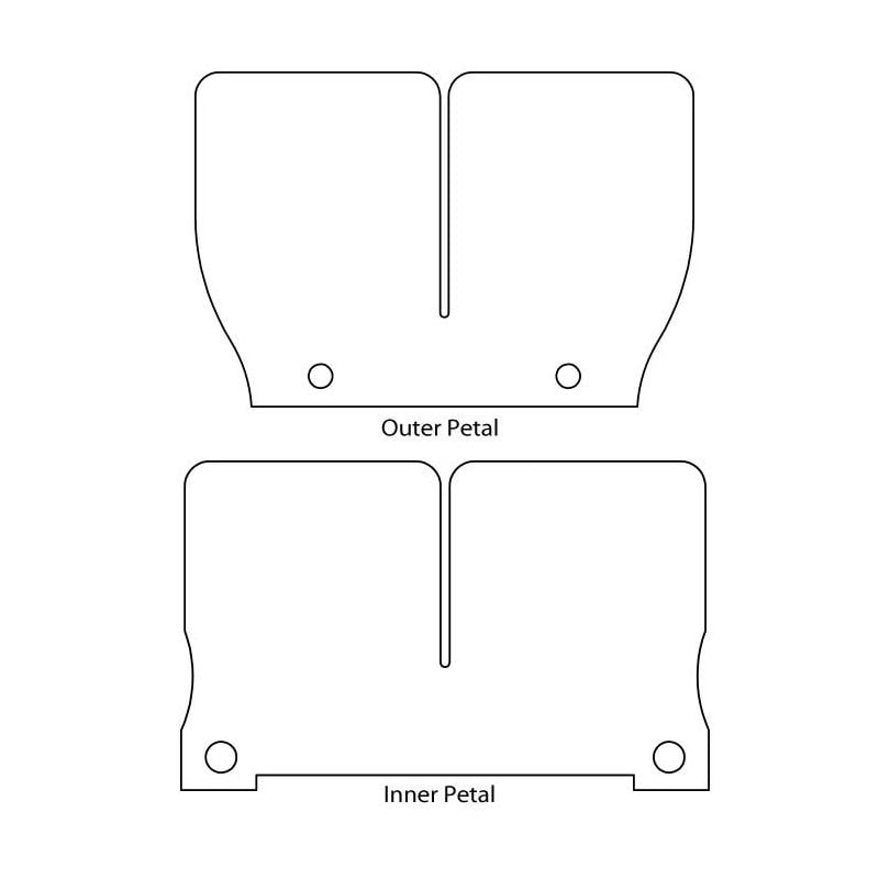 MT2P110-1 V-Force 2 - lamelle di ricambio HUSQVARNA WR 250 250 1995-2007