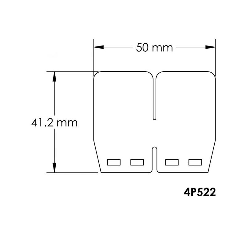 MT4P522 MT4P522 V-Force 4 - Ersatzlamellen Yamaha RX 135 135 1997-2005  MOTO TASSINARI