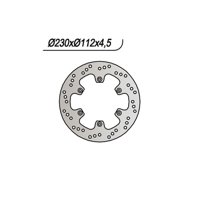 DISCO FRENO ANT. NG 274 APRILIA Pegaso 50 92/94