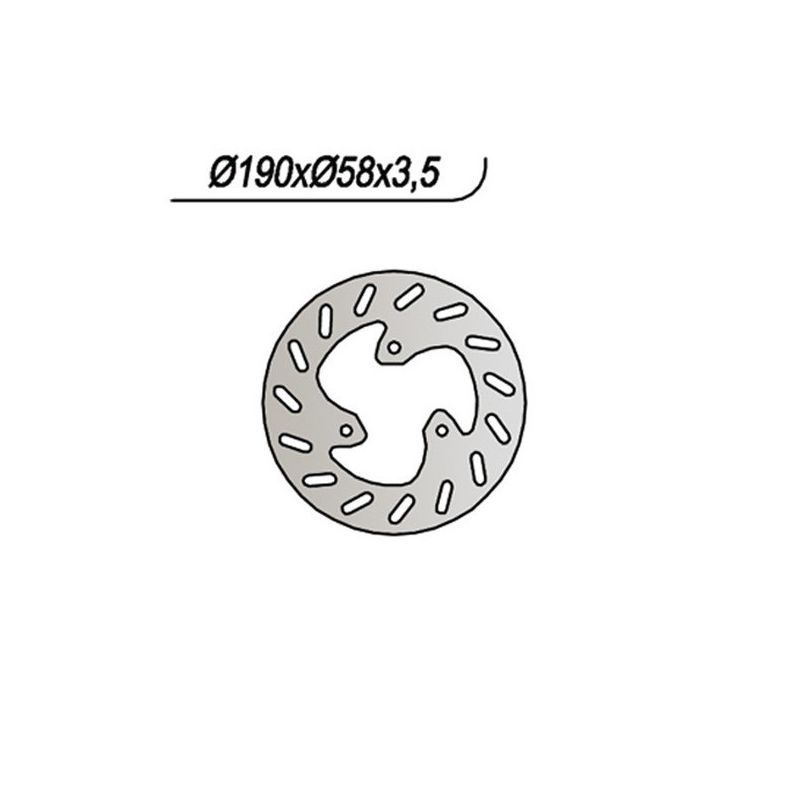 DISCO FRENO POST. NG 023 APRILIA Scarabeo Ditech (SCA00) 50 01/04