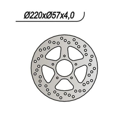 DISCO FRENO POST. NG 042 APRILIA Tuareg AE 50 86/89