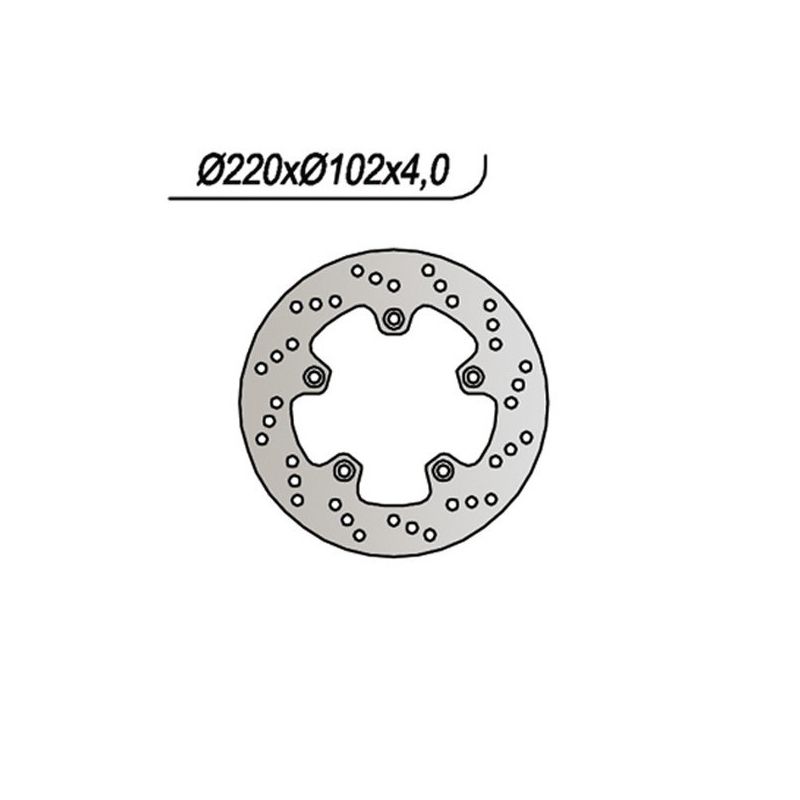 DISCO FRENO POST. NG 290 APRILIA Tuono 50 03/07