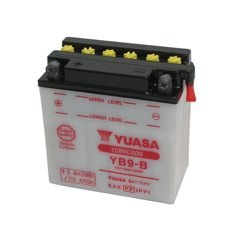 YB9-B BATTERIA YUASA YB9-B APRILIA AF1 Replica 125 89/90  YUASA