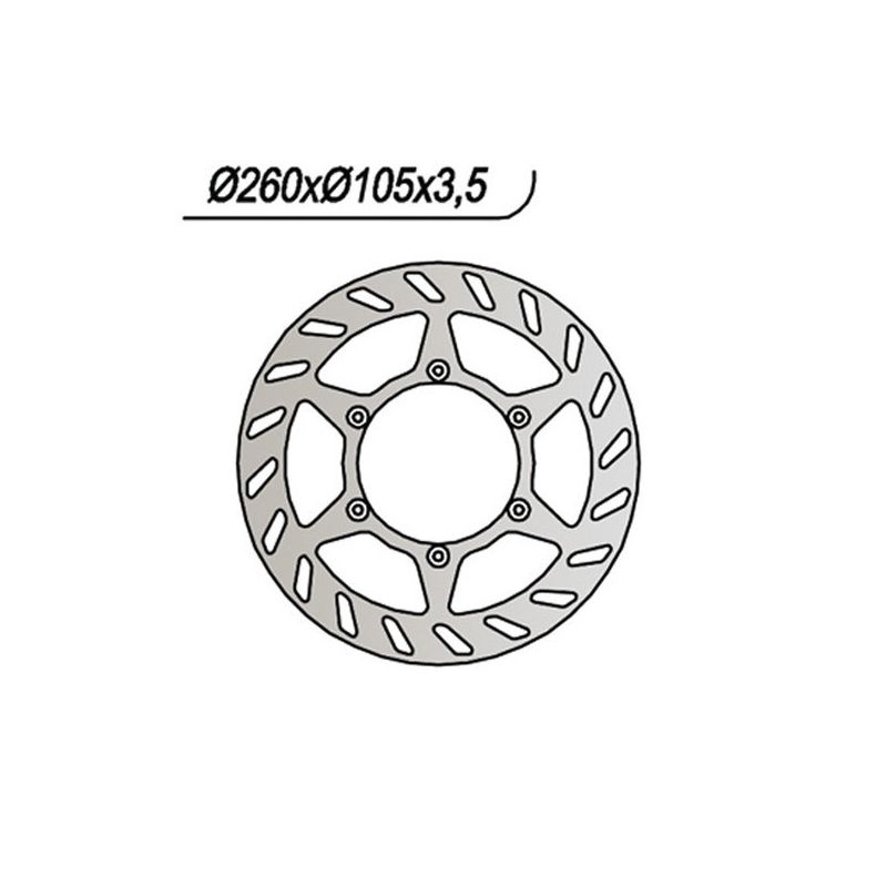 DISCO FRENO ANT. NG 318 APRILIA Classic 125 95/99