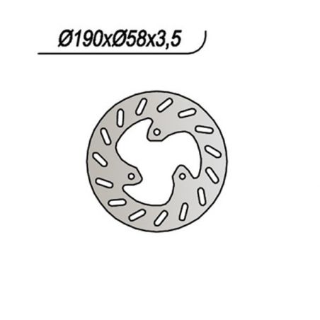 DISCO FRENO POST. NG 023 APRILIA Leonardo ST 125 99/04