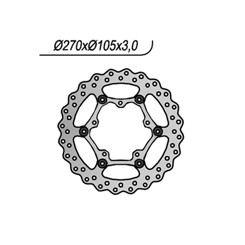 DISCO FRENO ANT. NG 1162X APRILIA RXV 450 05/14