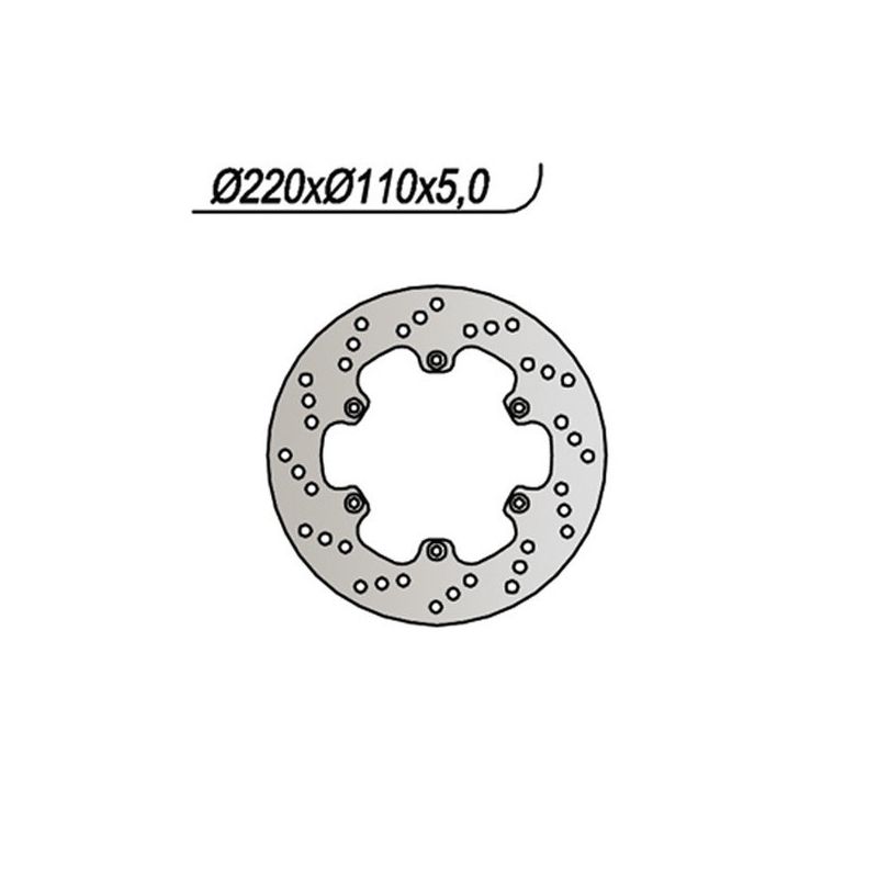 DISCO FRENO POST. NG 326 APRILIA Pegaso 600 90/92