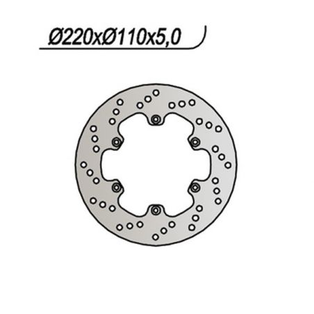 DISCO FRENO POST. NG 326 APRILIA Pegaso / Cube / IE 650 93/00