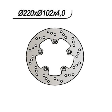 DISCO FRENO POST. NG 290 APRILIA RST Futura 1000 01/04