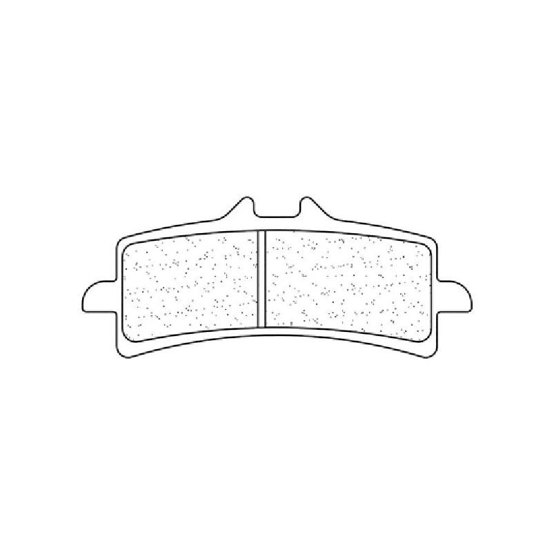 PASTIGLIA FRENO ANT. DX-SX CL BRAKES 1185A3+ APRILIA RSV 4 R Factory (RK000/RK001/RKC00) 1000 09/10
