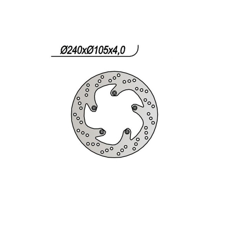 DISCO FRENO ANT. NG 1034 BENELLI Velvet / Dusk 400 03/04