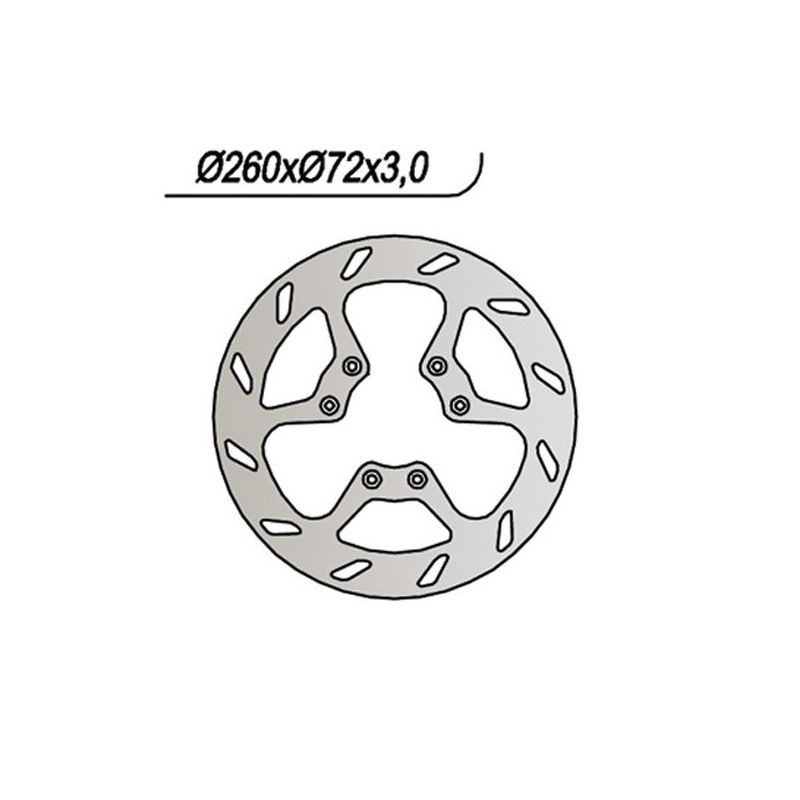 DISCO FRENO ANT. NG 201 BETAMOTOR ARK 50 03/04