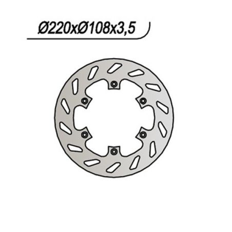 DISCO FRENO ANT. NG 004 BETAMOTOR RK Adventure 50 95/96