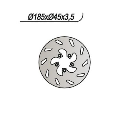 DISCO FRENO POST. NG 442 BETAMOTOR RK6 50 99/00