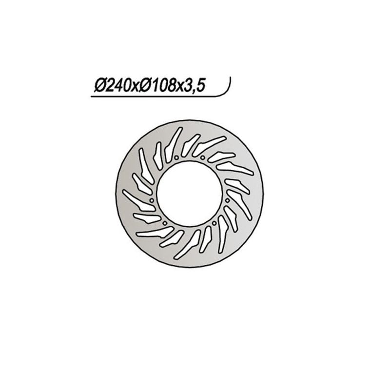 837 DISCO FRENO ANT. NG 837 BETAMOTOR RK6 Italia 50 99/01  NG
