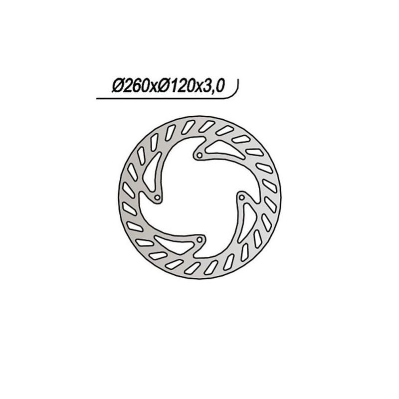 721 DISCO FRENO ANT. NG 721 BETAMOTOR RR Enduro Alu 50 03/03  NG