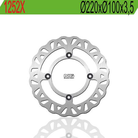 DISCO FRENO POST. NG 1252X BETAMOTOR RR Sport 50 17/18