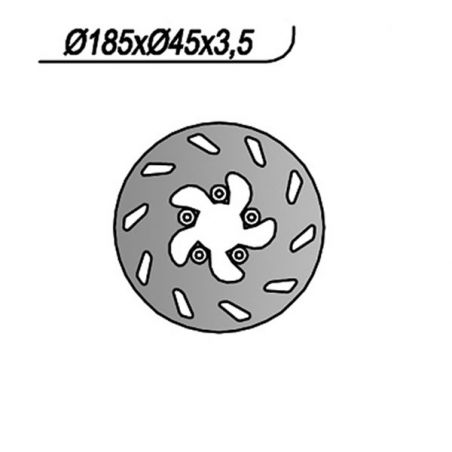 DISCO FRENO POST. NG 127 BETAMOTOR RR T Enduro 50 04/04