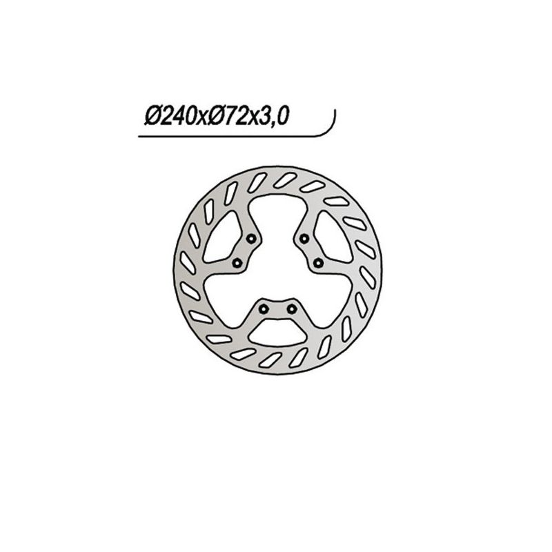 DISCO FRENO ANT. NG 907 BETAMOTOR RR T Enduro 50 08/09