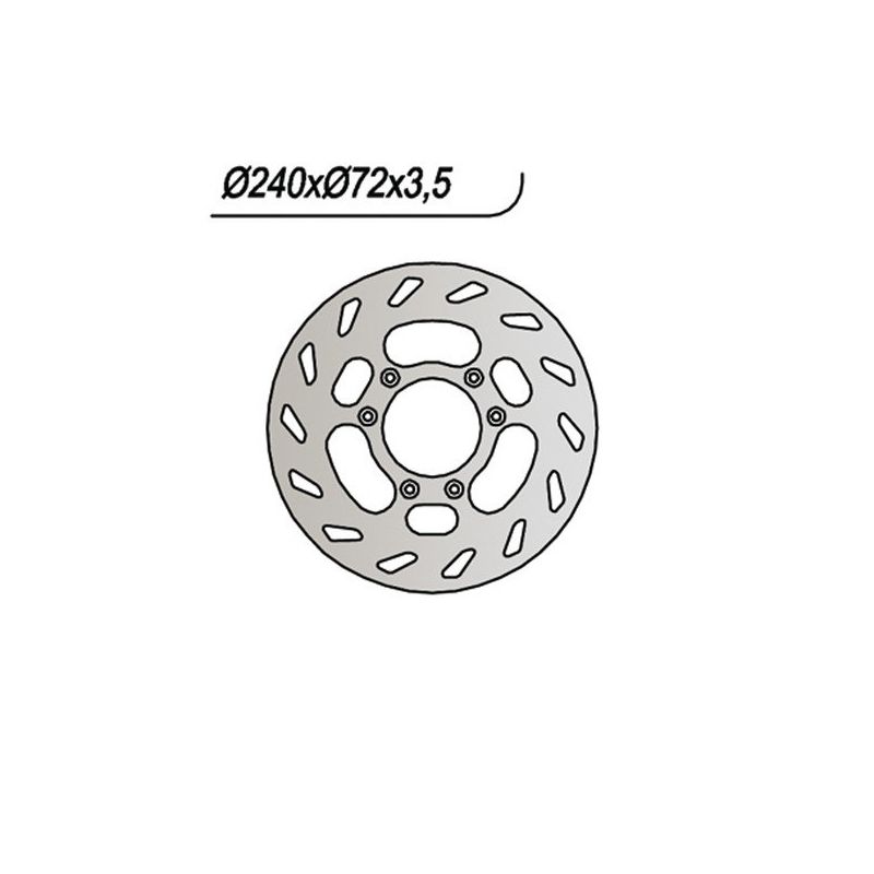 DISCO FRENO ANT. NG 440 BETAMOTOR RR6 Second production 50 97/98