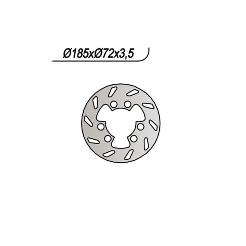 DISCO FRENO ANT. NG 273 BETAMOTOR ST 50 99/00