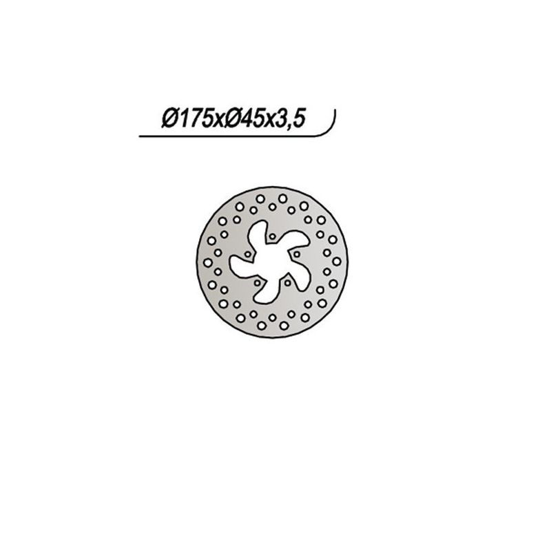 DISCO FRENO ANT. NG 646 BETAMOTOR REV 80 02/03