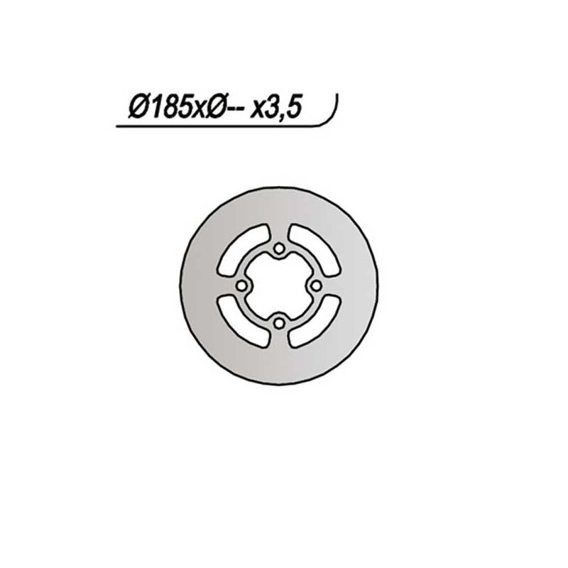 DISCO FRENO POST. NG 056 BETAMOTOR Alp 95 90 95/95