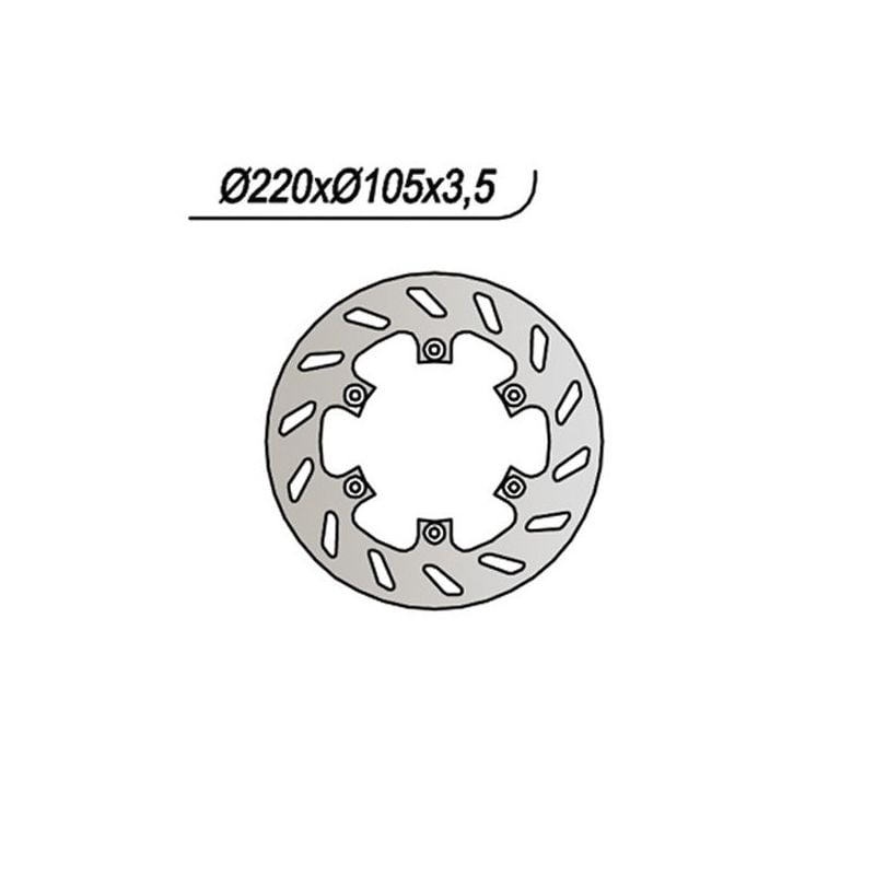 DISCO FRENO POST. NG 310 BETAMOTOR RR SM 4T LC 125 18/20