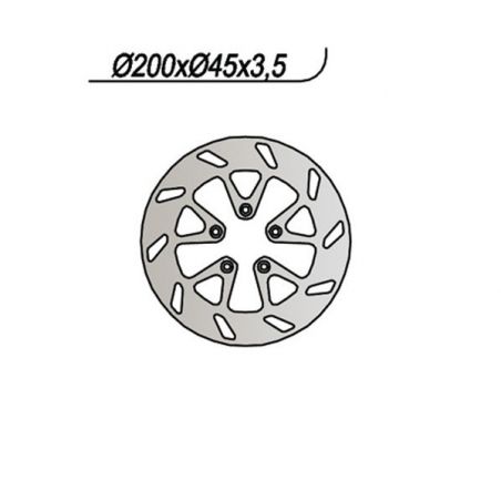 DISCO FRENO POST. NG 465 BETAMOTOR Alp 4T 200 02/04