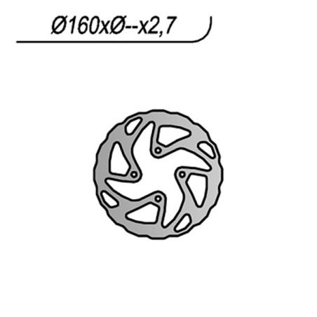 DISCO FRENO POST. NG 1152X BETAMOTOR EVO 4T 250 10/11
