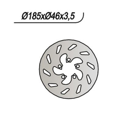 DISCO FRENO POST. NG 271 BETAMOTOR ST 250 97/99