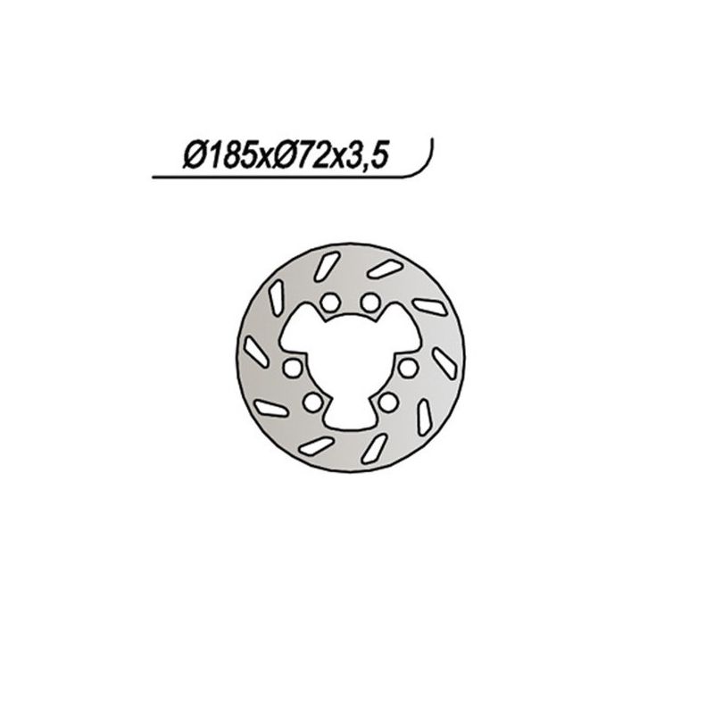 DISCO FRENO ANT. NG 273 BETAMOTOR ST 250 97/99