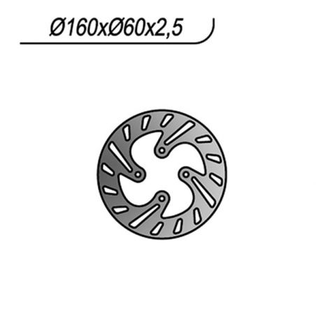DISCO FRENO POST. NG 1152 BETAMOTOR EVO 2T 290 09/11