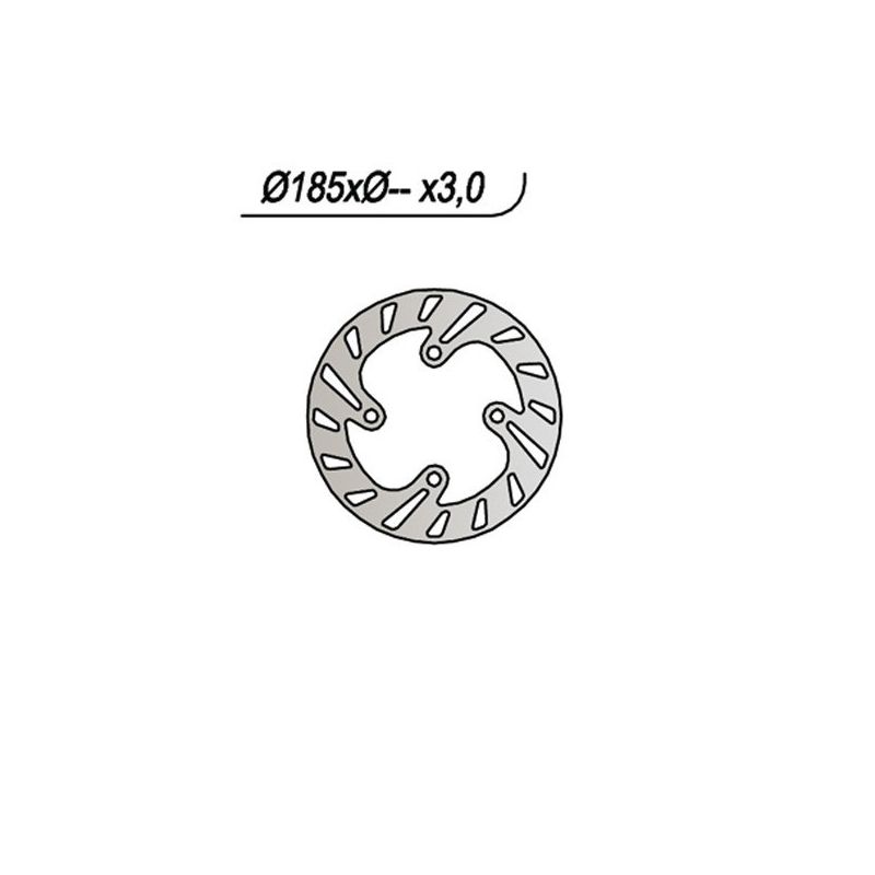DISCO FRENO ANT. NG 626 BETAMOTOR EVO 2T 300 12/16