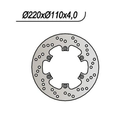 DISCO FRENO POST. NG 189 BETAMOTOR ALP 4.0 4T 350 03/05