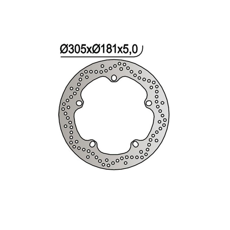DISCO FRENO ANT. DX-SX NG 1044 BMW R C Classic 850 99/01