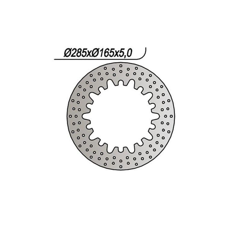 DISCO FRENO ANT. DX-SX NG 1042 BMW K 100 RT 1000 84/89