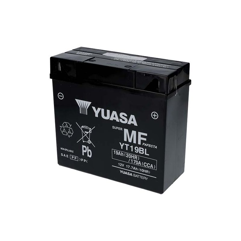 BATTERIA YUASA YT19BL-BS(WC) BMW R R RUOTE A RAGGI (259R) 1100 94/01